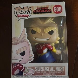 Silver age All might Funko pop